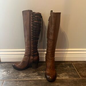 Steve Madden RITKER boots 8.5 wedge heel